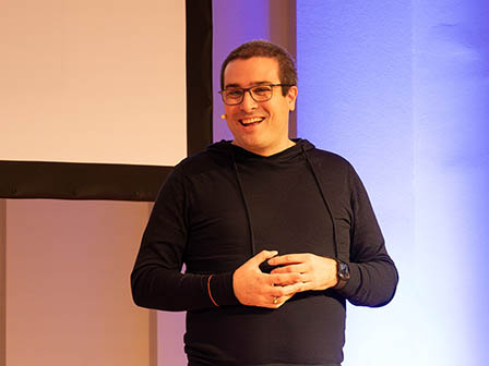 Philipp Bauknecht speaking